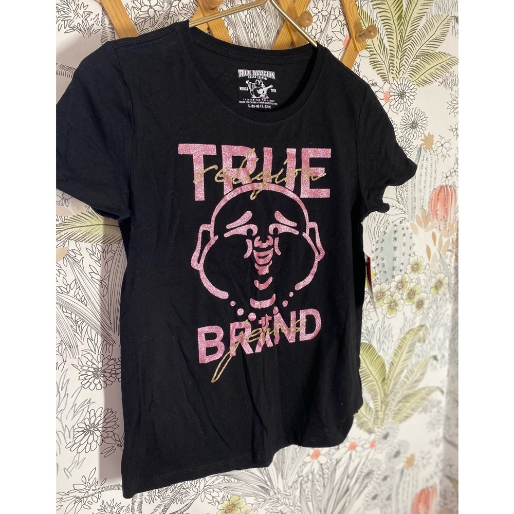 True Religion Buddha Logo Tee